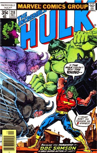 THE INCREDIBLE HULK  #218     (Marvel)