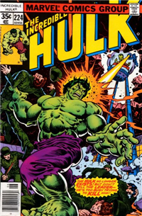 THE INCREDIBLE HULK  #224     (Marvel)