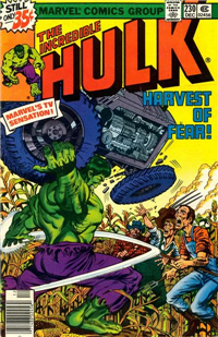 THE INCREDIBLE HULK  #230     (Marvel)