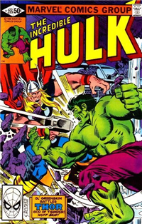 THE INCREDIBLE HULK  #255     (Marvel)