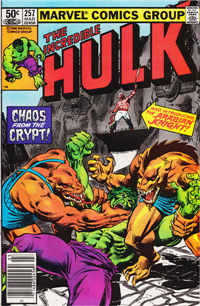 THE INCREDIBLE HULK  #257     (Marvel)