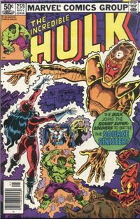 THE INCREDIBLE HULK  #259     (Marvel)