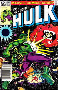 THE INCREDIBLE HULK  #270     (Marvel)