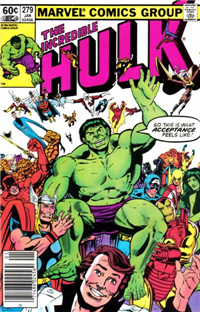 THE INCREDIBLE HULK  #279     (Marvel)