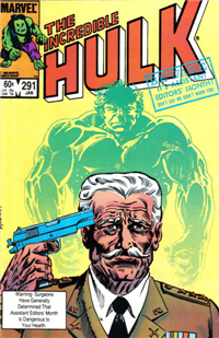 THE INCREDIBLE HULK  #291     (Marvel)
