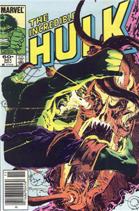 THE INCREDIBLE HULK  #301     (Marvel)