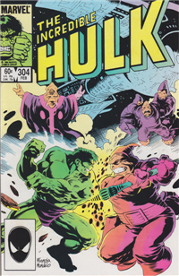THE INCREDIBLE HULK  #304     (Marvel)