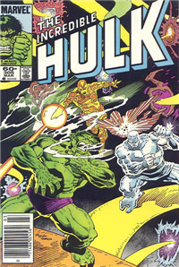 THE INCREDIBLE HULK  #305     (Marvel)