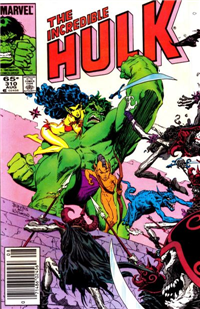 THE INCREDIBLE HULK  #310     (Marvel)