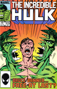 THE INCREDIBLE HULK  #315     (Marvel)