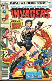 INVADERS  #17     (Marvel)