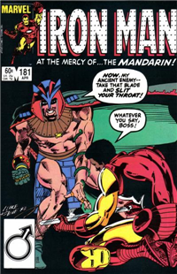 IRON MAN    #181     (Marvel)