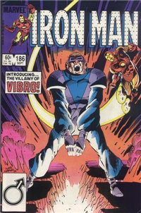 IRON MAN    #186     (Marvel)