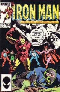 IRON MAN    #190     (Marvel)