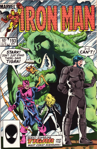 IRON MAN    #193     (Marvel)