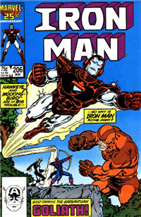 IRON MAN    #206     (Marvel)