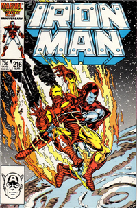 IRON MAN    #216     (Marvel)