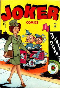 JOKER COMICS  #11     (Timely)
