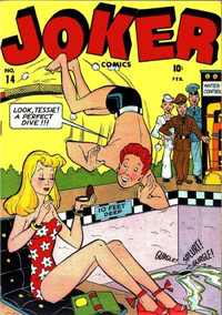 JOKER COMICS  #14     (Timely)