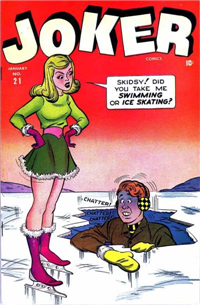 JOKER COMICS  #21     (Timely)