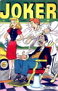 JOKER COMICS  #27     (Timely)