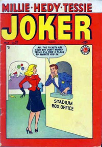 JOKER COMICS  #37     (Timely)
