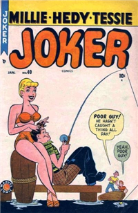 JOKER COMICS  #40     (Timely)