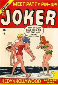 JOKER COMICS  #42     (Timely)