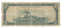 (Fr-748) 1918 $2 National Currency Federal Reserve Bank Note (Boston, Willett/Morss)
