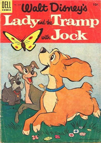 LADY AND THE TRAMP  #629     (Dell Four Color, 1955)