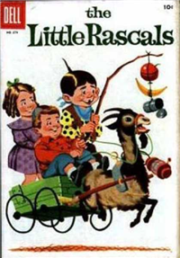 THE LITTLE RASCALS  #674     (Dell Four Color, 1956)