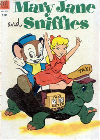 MARY JANE AND SNIFFLES COMICS  #474     (Dell Four Color, 1953)
