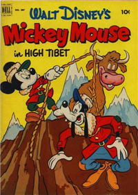 MICKEY MOUSE  #387     (Dell Four Color, 1952)