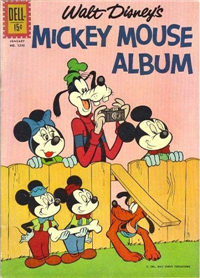 MICKEY MOUSE ALBUM  #1246     (Dell Four Color, 1961)