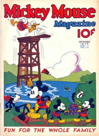 MICKEY MOUSE MAGAZINE    V1#12     (Disney, 1934)