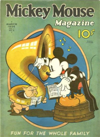 MICKEY MOUSE MAGAZINE    V1#6     (Disney, 1934)