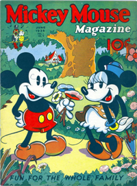 MICKEY MOUSE MAGAZINE    V1#9     (Disney, 1934)
