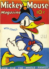 MICKEY MOUSE MAGAZINE    V2#10     (Disney, 1935)