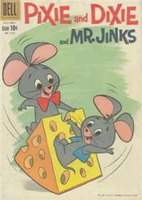PIXIE AND DIXIE AND MR. JINKS  #1112     (Dell Four Color, 1960)