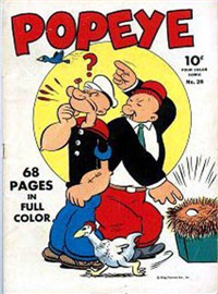 POPEYE  #26     (Dell Four Color, 1943)