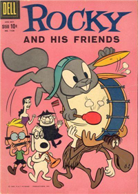ROCKY AND HIS FRIENDS  #1128     (Dell Four Color, 1960)