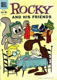 ROCKY AND HIS FRIENDS  #1152     (Dell Four Color, 1960)