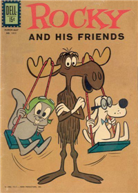 ROCKY AND HIS FRIENDS  #1311     (Dell Four Color, 1962)