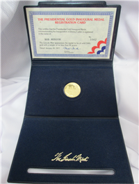 The Gold Presidential Inaugural Medal  (Lincoln Mint, 1977)