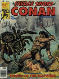 THE SAVAGE SWORD OF CONAN  #24     (Marvel)