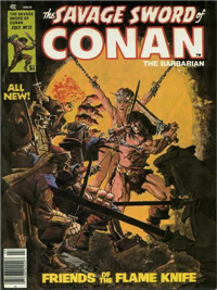 THE SAVAGE SWORD OF CONAN  #31     (Marvel)