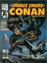 THE SAVAGE SWORD OF CONAN  #34     (Marvel)