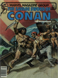 THE SAVAGE SWORD OF CONAN  #75     (Marvel)