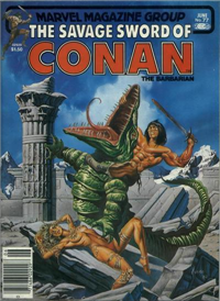 THE SAVAGE SWORD OF CONAN  #77     (Marvel)