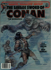 THE SAVAGE SWORD OF CONAN  #78     (Marvel)